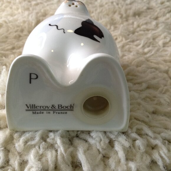 Villeroy & Boch France; Abstract Cat S/P Shakers; fun, Cat Lovers, Collectibles - Picture 5 of 6